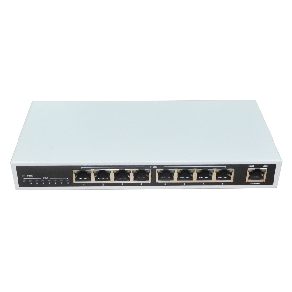 8CH 100M PoE Switch