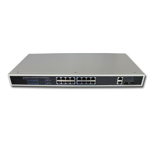 16Ch 100M PoE Switch